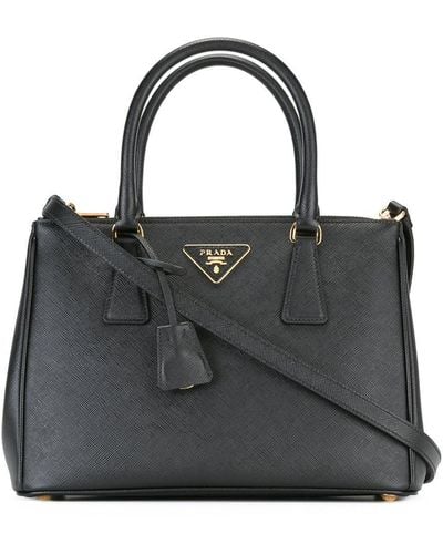 Prada Galleria Saffiano Leather Mini Bag - Poudre – Amuze