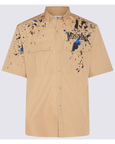 Moschino Cotton Shirt - Natural