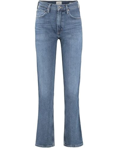 Citizens of Humanity Daphne Stovepipe Jeans - Blue