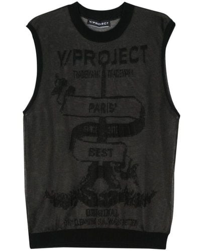 Y. Project Sweaters - Black