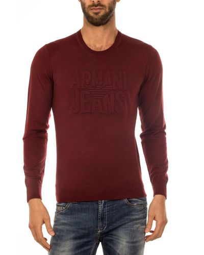 Armani Jeans Aj Sweater - Red
