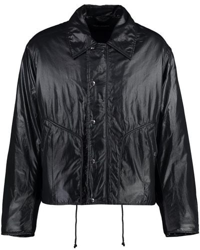 Our Legacy Club Techno Fabric Jacket - Black