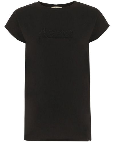 Herno Cotton T-Shirt - Black