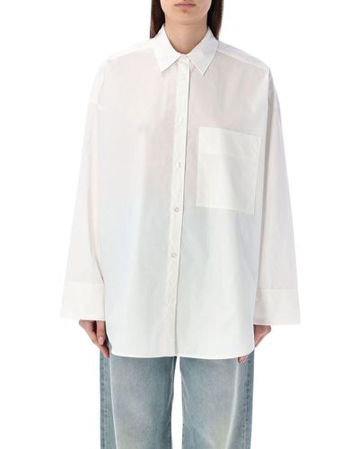 By Malene Birger Derris Shirt - White