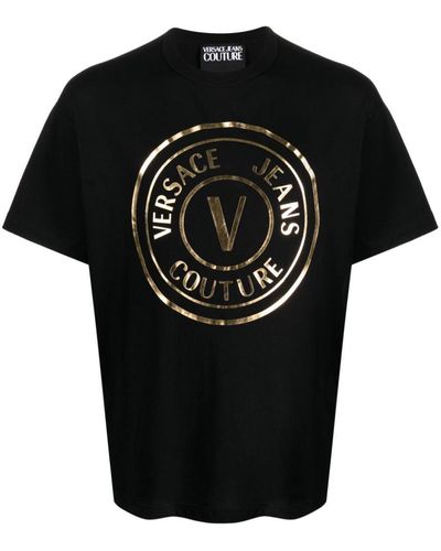 Versace Vembl T.Foil Big T-Shirt - Black