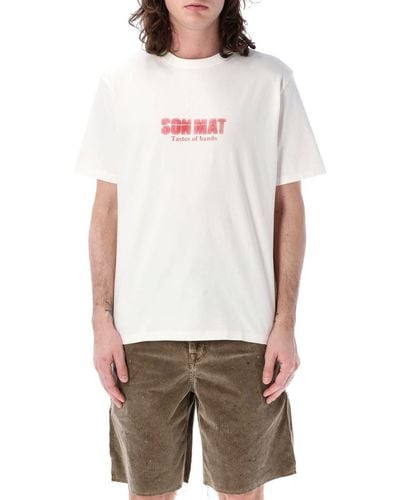 Our Legacy Son Mat Boxy T-Shirt - White