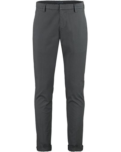 Dondup Gaubert Stretch Cotton Trousers - Grey