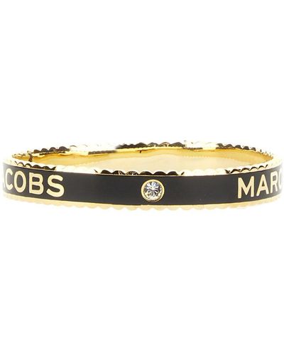 Marc Jacobs Rigid Medallion Bracelet - Black