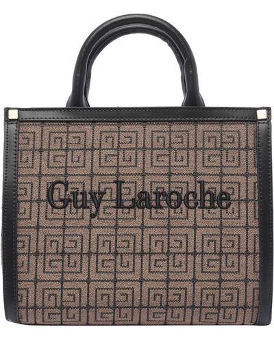 Cloth handbag Guy Laroche Black in Cloth - 19723068