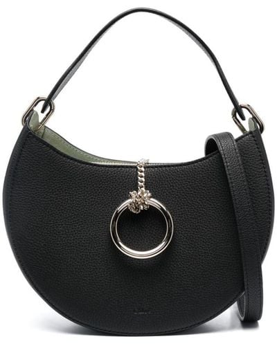 Chloé Arlène Leather Crossbody Bag - Black