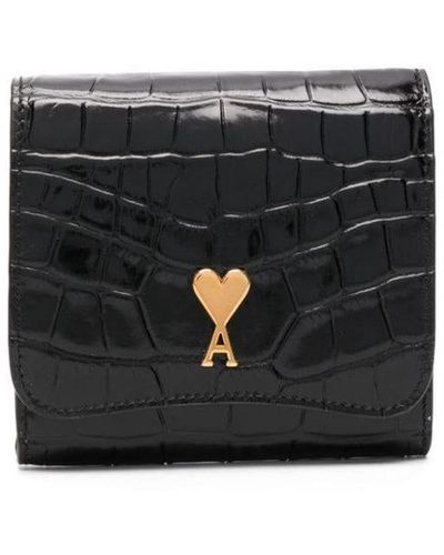 HH Alligator Womens Wallets Luxury Patent Crocodile Genuine