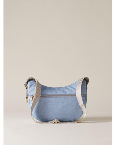 Borbonese Luna Bag Small Bags - Blue