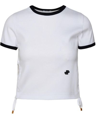 Patou White Cotton T-shirt