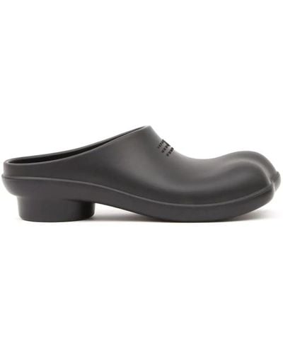 MM6 by Maison Martin Margiela Atomic Clog Slippers - Gray