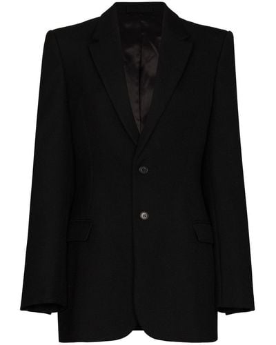 Wardrobe NYC Contour Blazer Clothing - Black