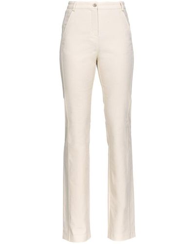 Pinko Trousers Pink - Natural
