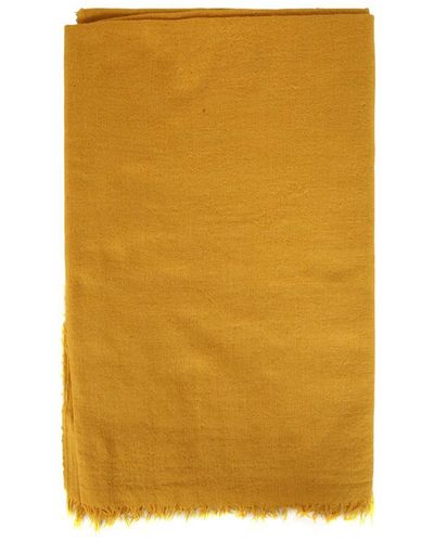 Destin Cashmere Silk 140x200 Scarf Accessories - Yellow