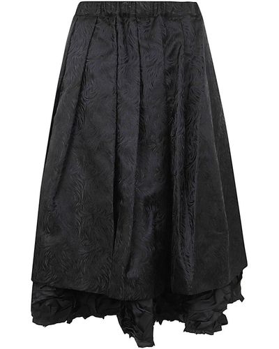 Comme des Garçons Ladies` Skirt Clothing - Gray