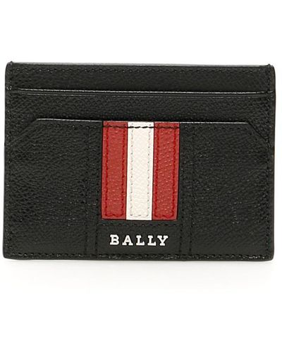 Bally Thar Leather Cardholder - Black