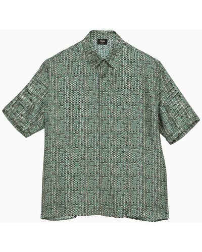Fendi Mint Ff Shirt - Green