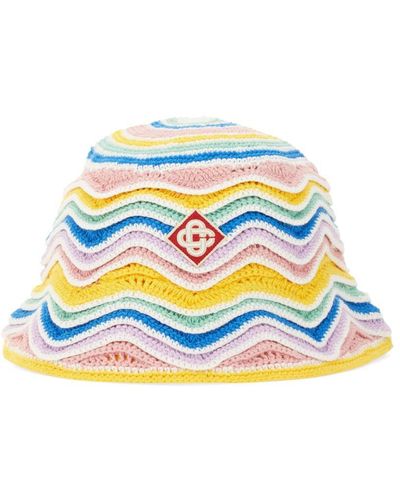 Casablancabrand Bucket Crochet Hat - Gray