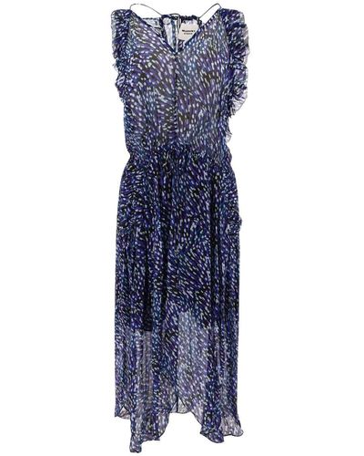 Isabel Marant "Fadelo" Dress - Blue