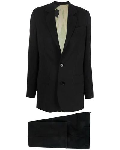 DSquared² Wide-leg Two-piece Suit - Black