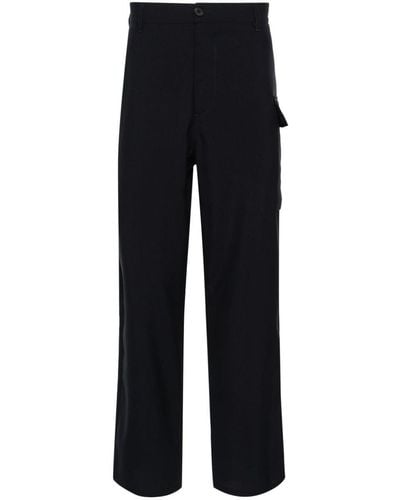 Marni Trousers With Utility Pocket - Black