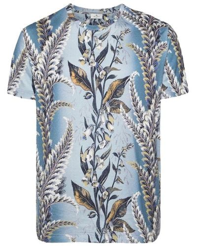 Etro T-Shirts And Polos - Blue