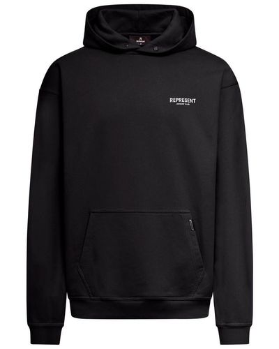 Represent Hoodies Sweatshirt - Black