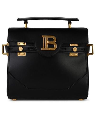 Balmain 'B-Buzz 23' Leather Bag - Black