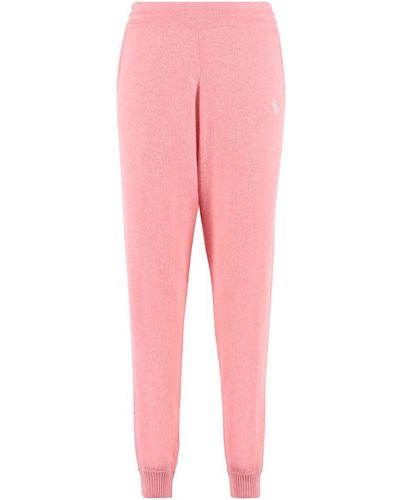 Sporty & Rich Cashmere Trousers - Pink
