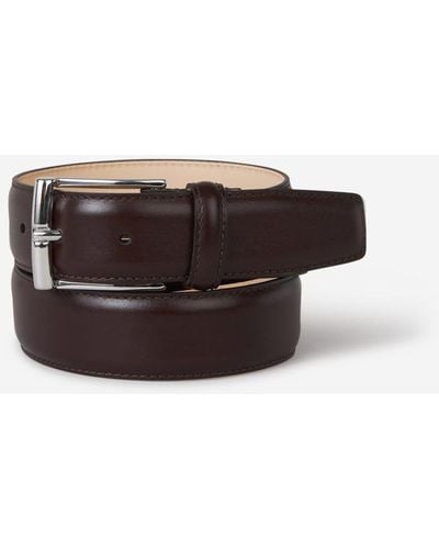 Crockett & Jones Fine Leather Belt - Brown