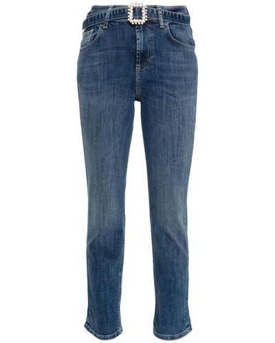 Liu Jo Jeans With Belt - Blue