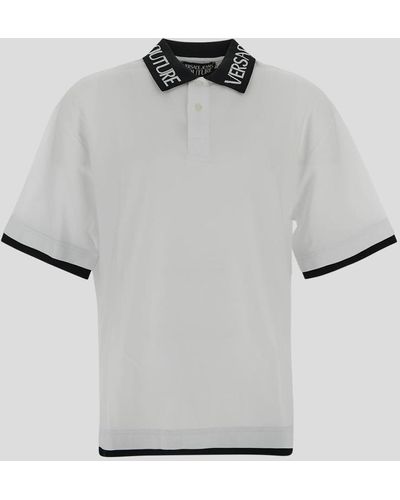 Versace Jeans Couture T-Shirts And Polos - White