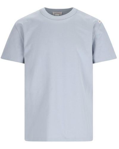 Alexander McQueen T-Shirts And Polos - Blue