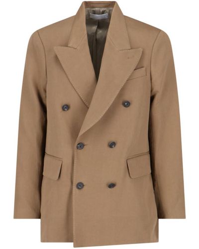 Our Legacy Double-breasted Blazer - Natural