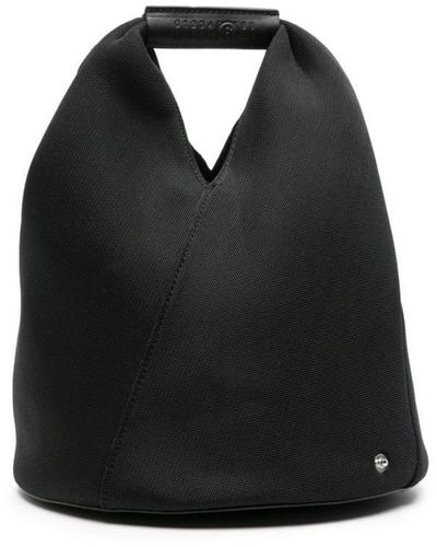 MM6 by Maison Martin Margiela Japanese Bucket Bag - Black