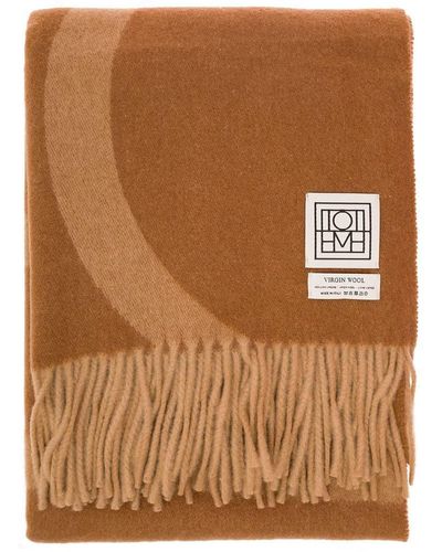 Black Monogram scarf TOTEME - Vitkac HK