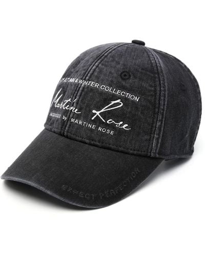 Martine Rose Signature Cap - Black