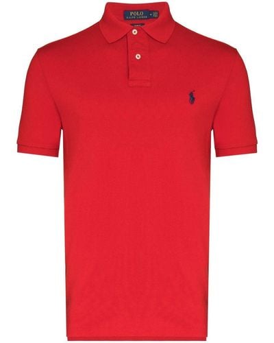 Polo Ralph Lauren Polo Pony Short-sleeve Polo Shirt - Red