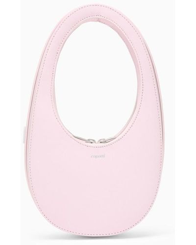 Coperni Mini Pink Leather Swipe Bag