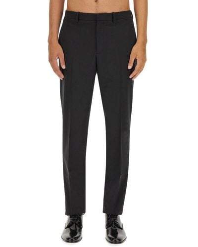 Theory Regular Fit Trousers - Black