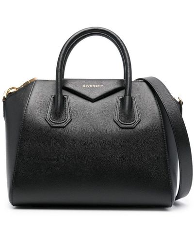 Givenchy Small Antigona Leather Bag - Black