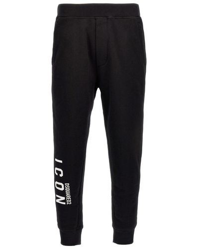 DSquared² Icon Track Trousers - Black