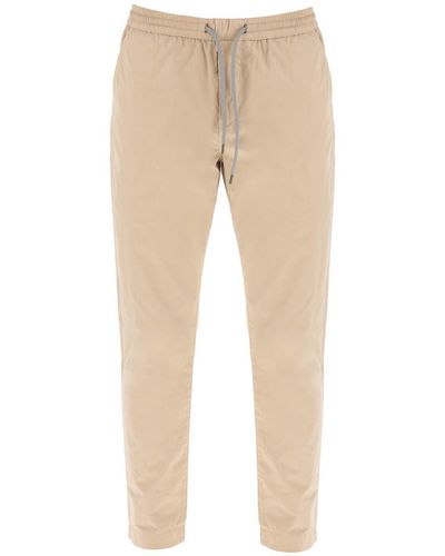 PS by Paul Smith Lightweight Organic Cotton Pants - Natural