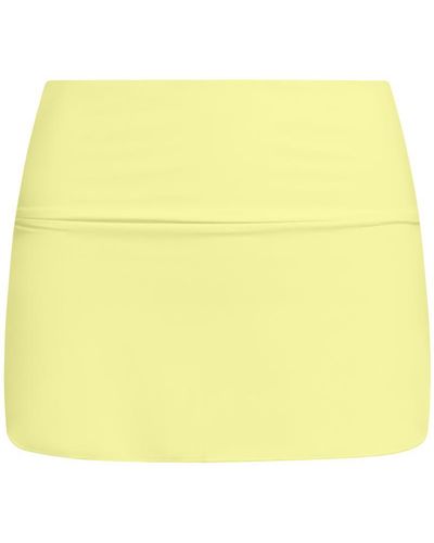 Sucrette Mini Skirts - Yellow
