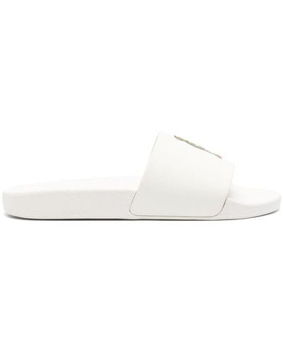 Polo Ralph Lauren Polo Slide-Sandals-Slide Shoes - White