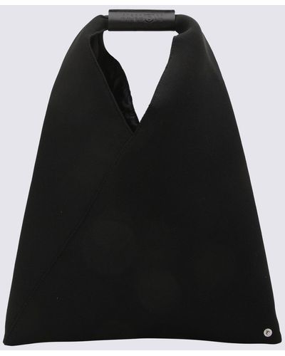 MM6 by Maison Martin Margiela Black Japanese Small Top Handle Bag