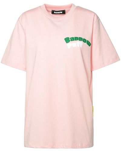 Barrow Cotton T-Shirt - Pink